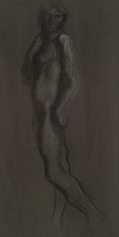 Primo studio di figura da Edwin Austin Abbey