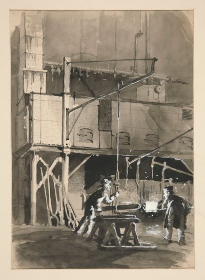 Studio di Fabbrica: Forno per la Fusione del Ferro da Edwin Austin Abbey