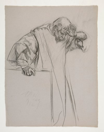 Studi di Figure per Re Artù da Edwin Austin Abbey