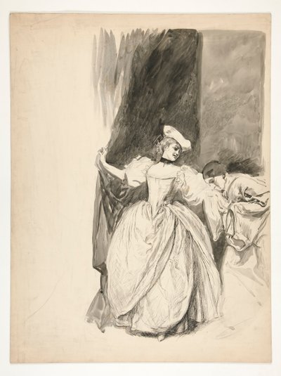 Studio di figura da Edwin Austin Abbey