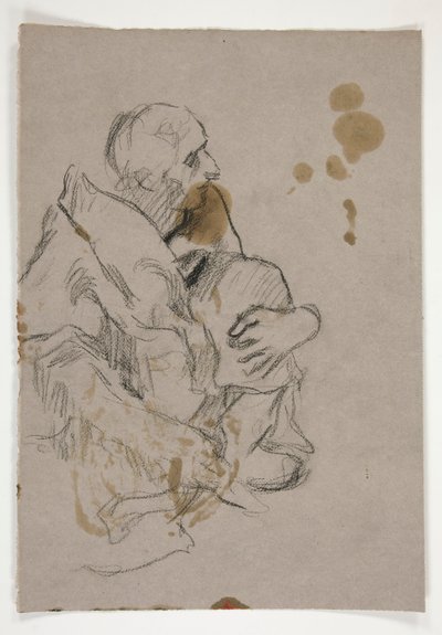 Studio di figura per da Edwin Austin Abbey