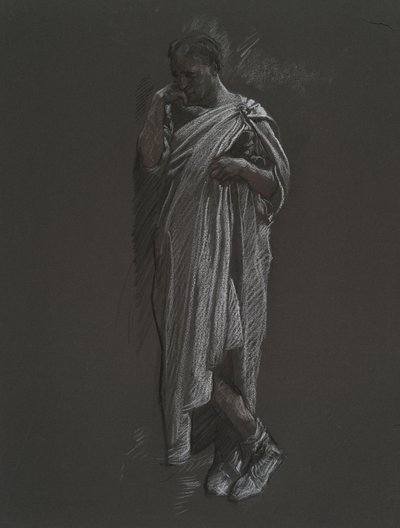 Studio di figura per da Edwin Austin Abbey