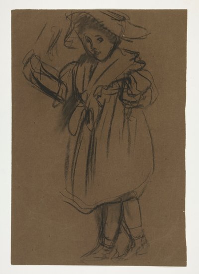 Studio di figura per da Edwin Austin Abbey