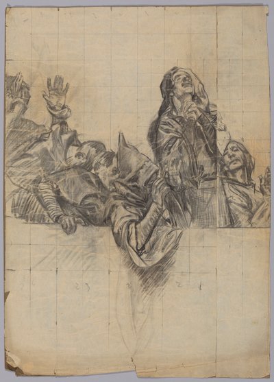 Studio di figura da Edwin Austin Abbey