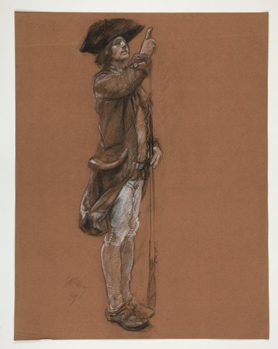 Studio di figura da Edwin Austin Abbey