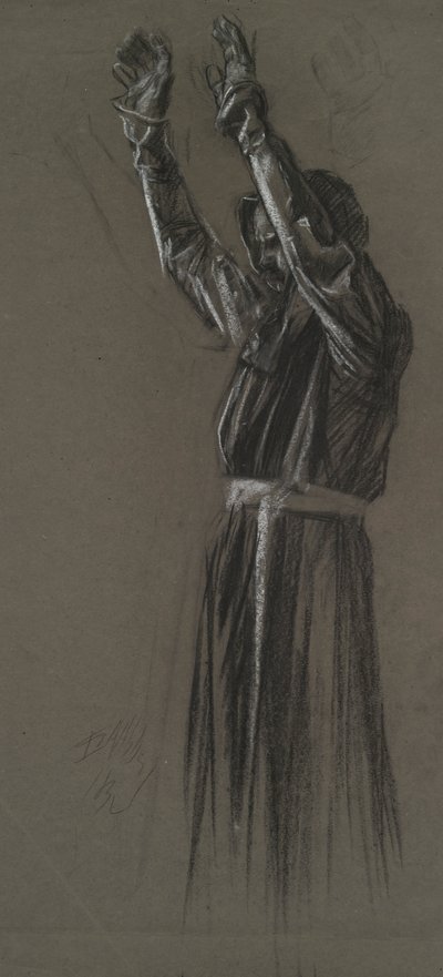 Studio di figura da Edwin Austin Abbey