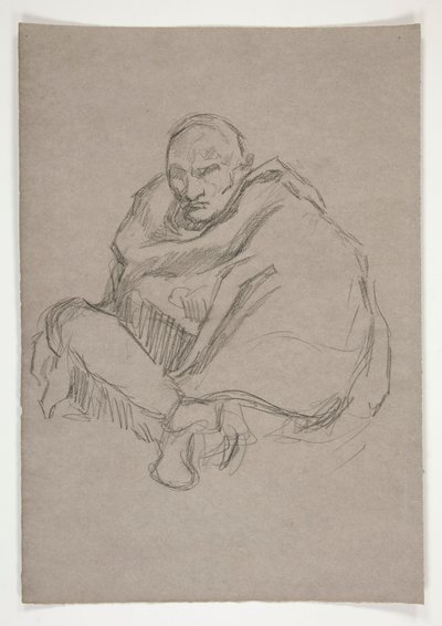 Studio di figura per da Edwin Austin Abbey