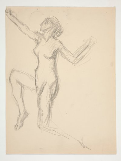Studio di figura per da Edwin Austin Abbey