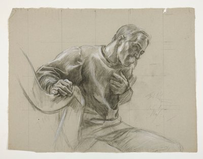 Studio di figura da Edwin Austin Abbey