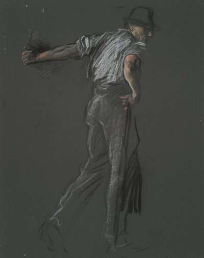 Studio di figura per da Edwin Austin Abbey
