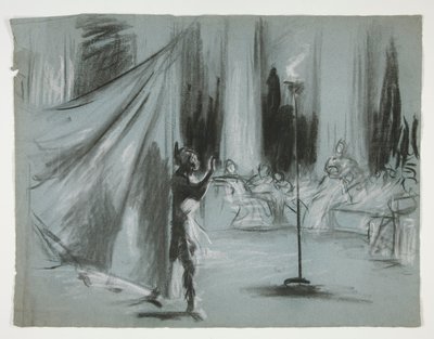 Figure in una Sala da Edwin Austin Abbey