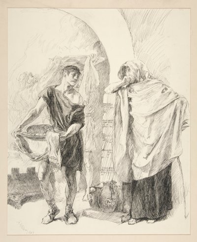 Primo servitore da Edwin Austin Abbey