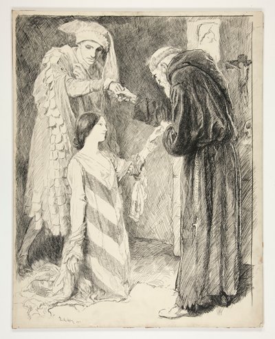 Frate Lorenzo da Edwin Austin Abbey