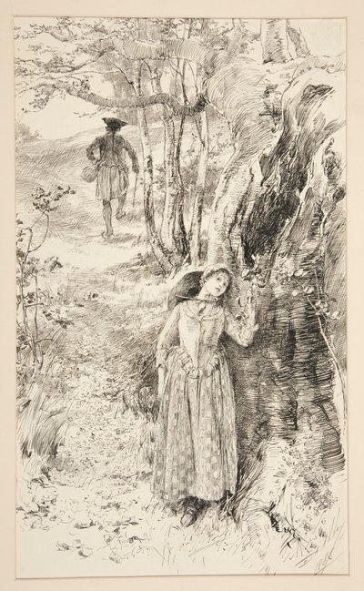 Illustrazione per da Edwin Austin Abbey
