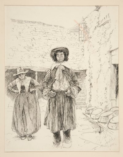Illustrazione per da Edwin Austin Abbey