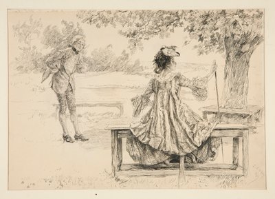 Illustrazione da Edwin Austin Abbey