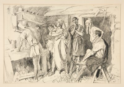 Nel cotogno da Edwin Austin Abbey