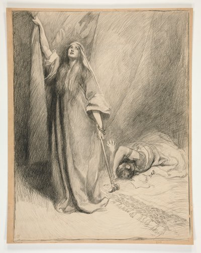Jael e Sisera da Edwin Austin Abbey
