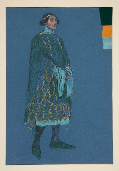 Studio Varie, Schizzo di Costume per Henry Irving da Edwin Austin Abbey