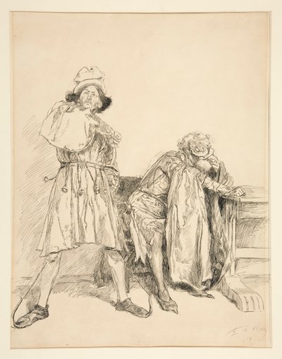 Parolles da Edwin Austin Abbey