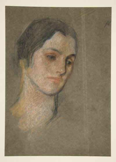 Ritratto di una donna non identificata da Edwin Austin Abbey