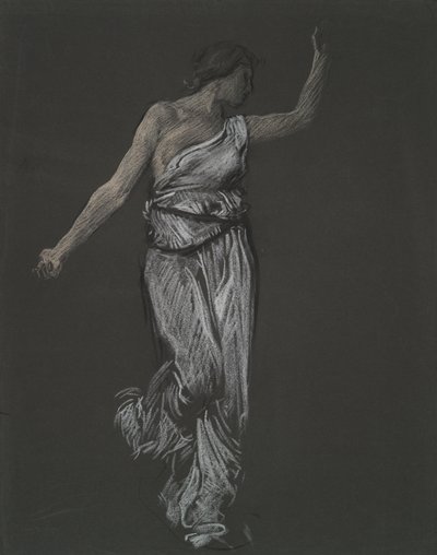 Possibile studio di figura da Edwin Austin Abbey