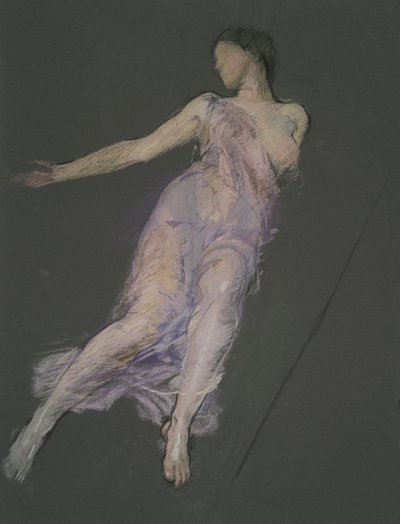 Possibilmente uno studio per figura delle 5 pm da Edwin Austin Abbey
