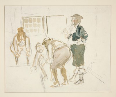 Probabile studio per da Edwin Austin Abbey