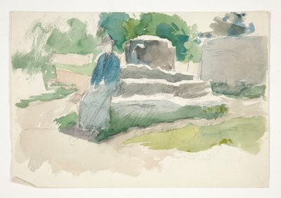 Schizzo da Edwin Austin Abbey