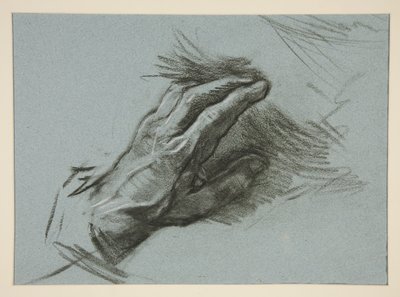 Schizzo di una Mano da Edwin Austin Abbey