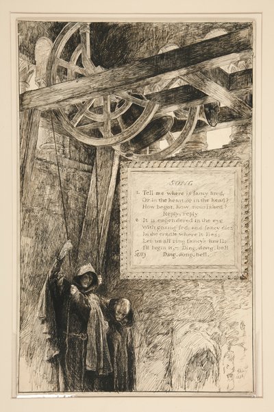 Canzone, da Atto III, Scena II, Il Mercante di Venezia da Edwin Austin Abbey