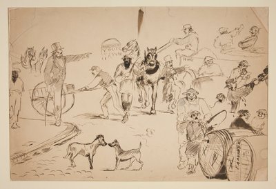 Scena di strada da Edwin Austin Abbey
