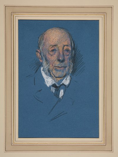 Studio. Uomo anziano per incoronazione da Edwin Austin Abbey
