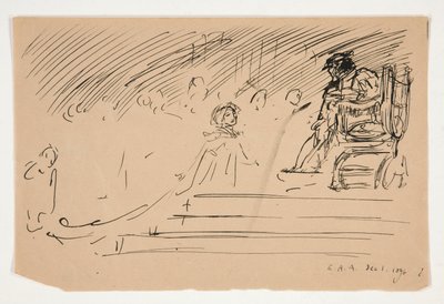 Studio per da Edwin Austin Abbey