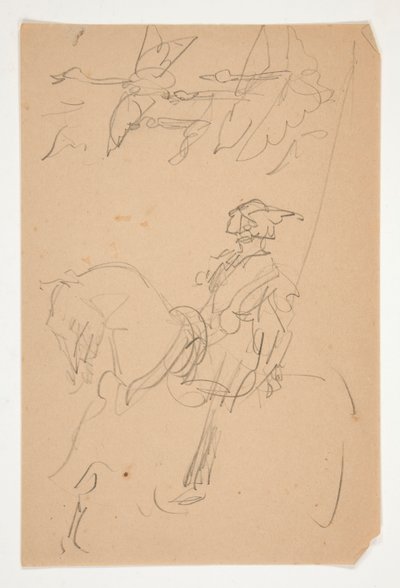Studio per Colombo nel Nuovo Mondo(?) da Edwin Austin Abbey