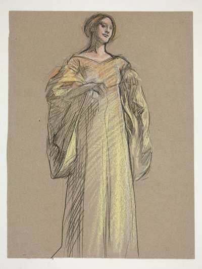 Studio per Fiametta da Edwin Austin Abbey