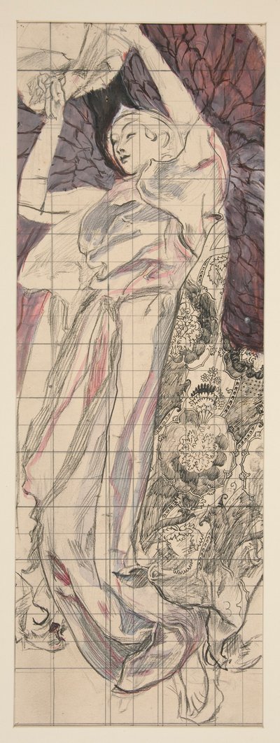 Studio per Louis Comfort Tiffany da Edwin Austin Abbey