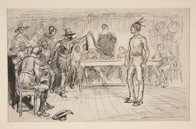 Studio per Miles Standish da Edwin Austin Abbey