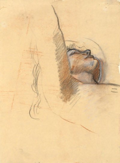 Studio per Lo Spirito della Luce - decorazione murale al State Capitol Building di Harrisburg, Pennsylvania, 1902-1911 (completato da John Singer Sargent) da Edwin Austin Abbey