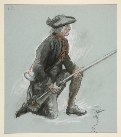Studio per una figura da Edwin Austin Abbey
