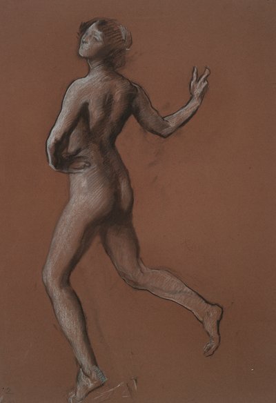 Studio per la figura delle 14:00 da Edwin Austin Abbey