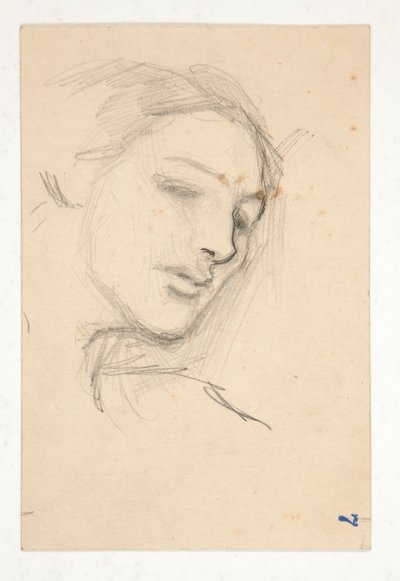 Studio di tre teste di donna da Edwin Austin Abbey