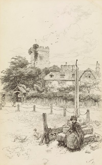Il parroco da Edwin Austin Abbey