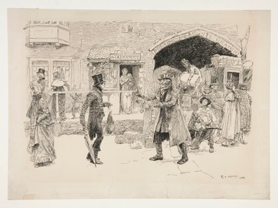 Il ritorno del nativo da Edwin Austin Abbey
