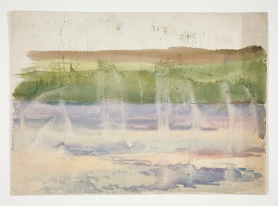 Acqua e campi da Edwin Austin Abbey