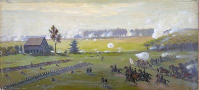 Guerra civile americana 1861-1865: Battaglia di Gettysburg 1-3 luglio 1863 da Edwin Austin Forbes