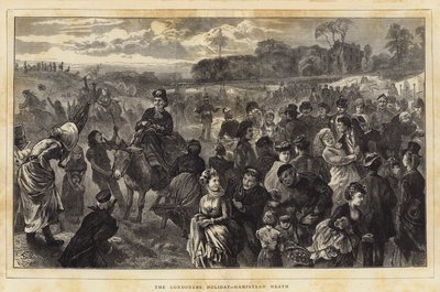 La vacanza del londinese, Hampstead Heath da Edwin Buckman