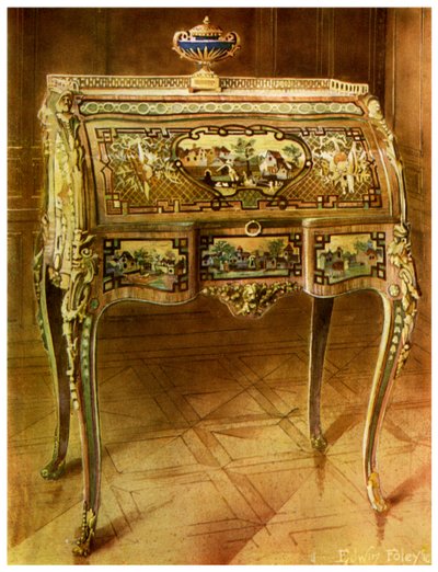 Escritoire a toilette, francese, Victoria and Albert Museum, Londra, 1911-1912 da Edwin Foley