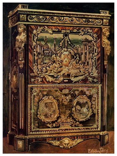 Secretaire verticale, 1911-1912 da Edwin Foley