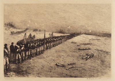 La Sosta della Linea di Battaglia da Edwin Forbes